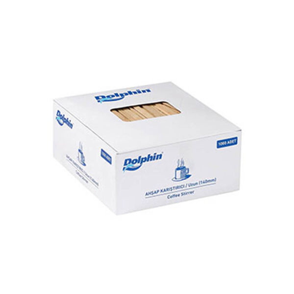 Dolphin Tahta Karıştırıcı 10cm