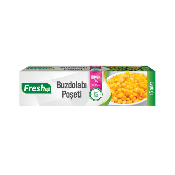 Fresh-Up Buzdolabı Poşeti 30x45cm Büyük Boy 15li
