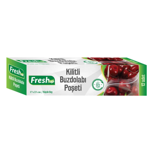 Fresh-Up Kilitli Buzdolabı Poşeti 17x23 12li